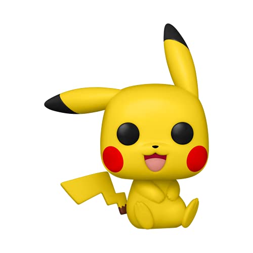 Funko Pop! Games: Pokemon - Pikachu (Sitting), 3.75 inches