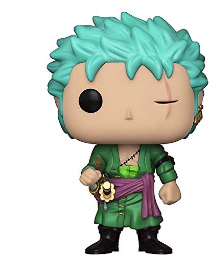 Funko Pop! Anime: Onepiece - Zoro Collectible Toy , Blue