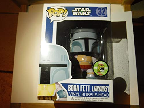 Star Wars Funko Pop! SDCC 2013 Exclusive - Vinyl Bobble Figure - Boba Fett (Droids - 4.5 inch)