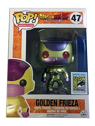 Funko Pop Golden Frieza No. 47 Action Figure with Red Eyes