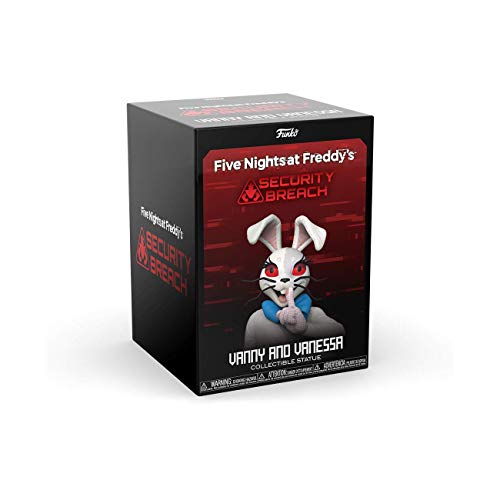 five nights at freddy's security breach vanny and vanessa statue 12 inch