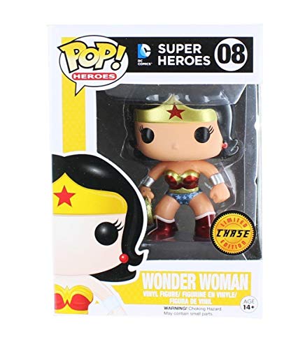 Pop! Wonder Woman Metallic Vinyl Figure (Rare Variant)