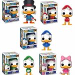 Funko Disney POP! DuckTales Scrooge McDuck Huey Dewey Louie Webby Collectible Set