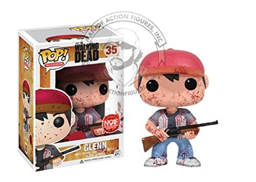Funko Pop The Walking Dead TV Glenn Bloody Variant MoAF Exclusive