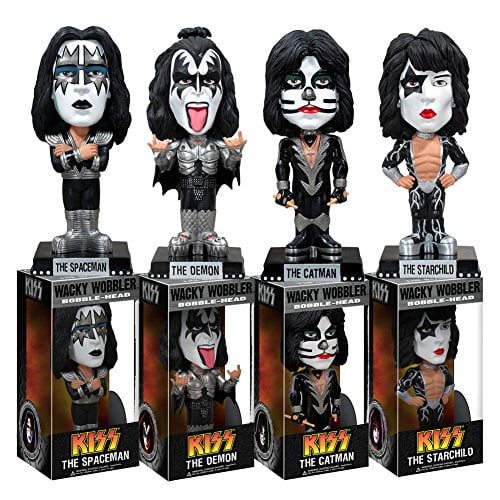 KISS Collectors Memorabilia: 2011 Funko Wacky Wobbler Set