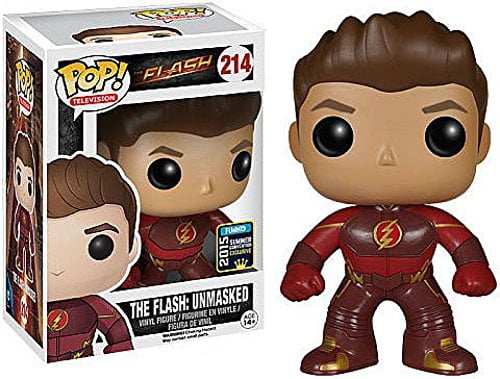 Funko Pop! Television #214 The Flash Unmasked Flash (2015 SDCC Exclusive)