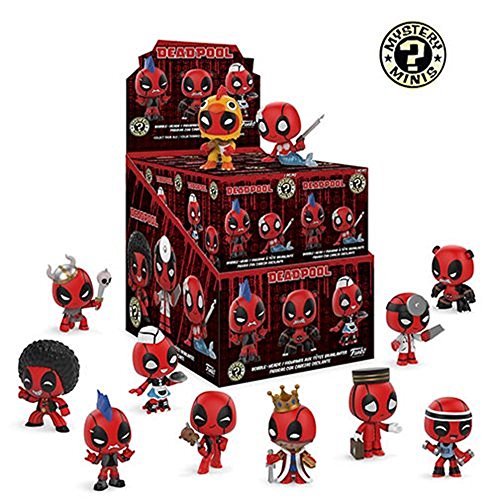 Funko Marvel Deadpool Playtime Mystery Minis, Case of 12