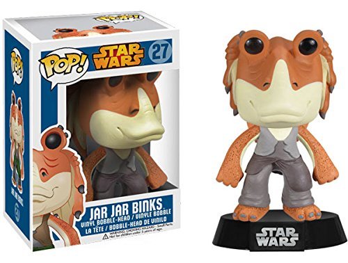 Funko POP Star Wars: Jar Jar Binks Bobble Figure,Multi-colored