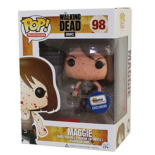 Funko POP! Television: The Walking Dead Series 4 Blood Splattered Maggie Action Figure Exclusive
