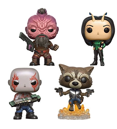 Funko Pop! Marvel: Guardians Of The Galaxy 2 - 4Pack (DRAX / ROCKET / TASERFACE / MANTIS)