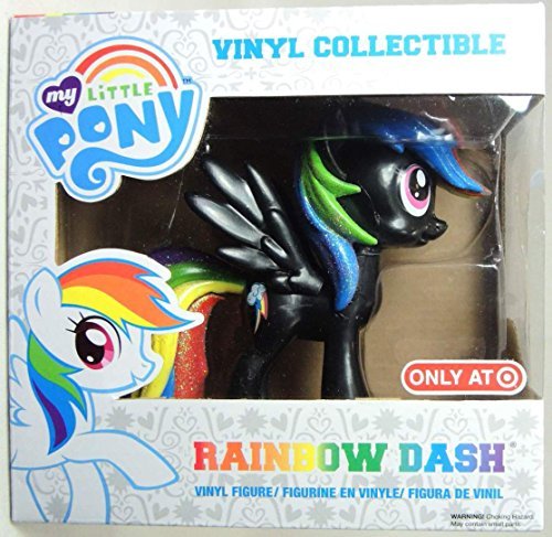 Funko My Little Pony Rainbow Dash Exclusive Vinyl Figure [Black Glitter]