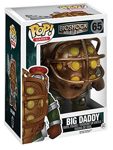 Funko POP Games: Bioshock - Big Daddy 6" Action Figure,Multi-colored