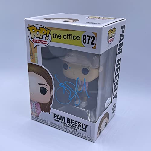 The Office Jenna Fischer Autographed (Pam Beesly Funko Pop #872) JSA Witness Certified