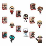 Funko Pop! Movies Bundle Collectors Set of 8: Incredibles 2 - Mr Incredible, Elastigirl, Violet, Dash, Jack-Jack, Frozone, Screenslaver and Underminer