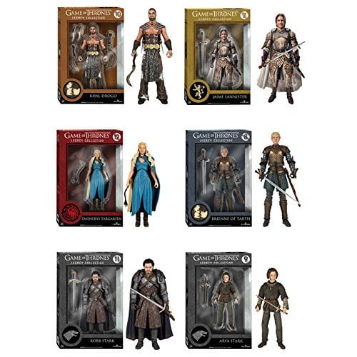 GAME OF THRONES LEGACY COLLECTION Series 2 Complete Set (6) Funko