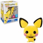 Pop Games 3.75 Inch Action Figure Pokemon - Pichu Flocked #579 Exclusive
