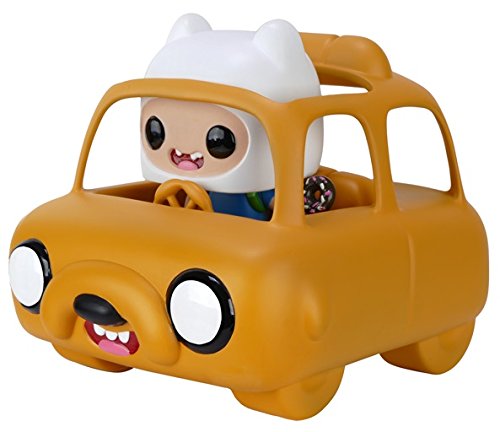 Funko Pop Rides: Adventure Time-Jake Car & Finn Action Figure,Multi-colored,5 inches