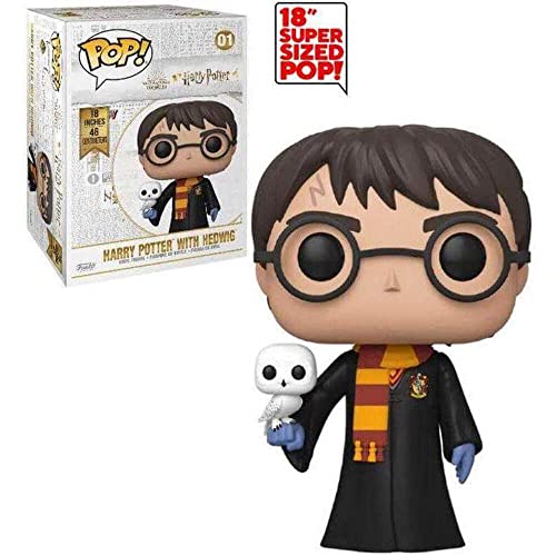 Funko Pop! 18 Inch Harry Potter with Hedwig Super Sized Pop! Vinyl Figure
