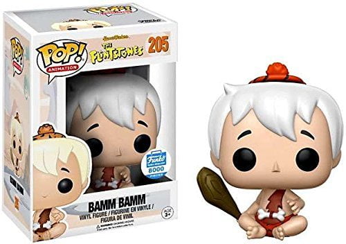 Hanna-Barbera The Flintstones Funko POP! Animation Bamm Bamm Exclusive Vinyl Figure #205