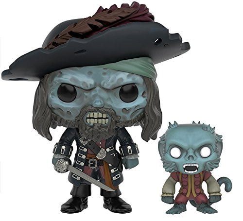Funko POP Disney: 2016 Summer Convention Exclusive Pirates of The Caribbean Ghost Barbossa Action Figure