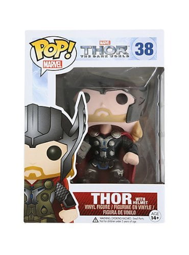 Funko Thor 2 The Dark World POP! Thor with Helmet Exclusive Variant