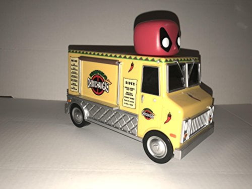 Funko Pop Rides Deadpool Exclusive Red Chimichanga Food Truck NYCC 2015