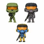 Funko Pop! Set of 3 - Halo Infinite - Master Chief w/MA40 Assault Rifle, Mark VII w/Commando Rifle and Mark VII w/Commando Rifle (Deco) Funko Pop! Set of 3 - Halo Infinite - Master Chief w/MA40 Assault Rifle, Mark VII w/Commando Rifle and Mark VII w/Commando Rifle (Deco)