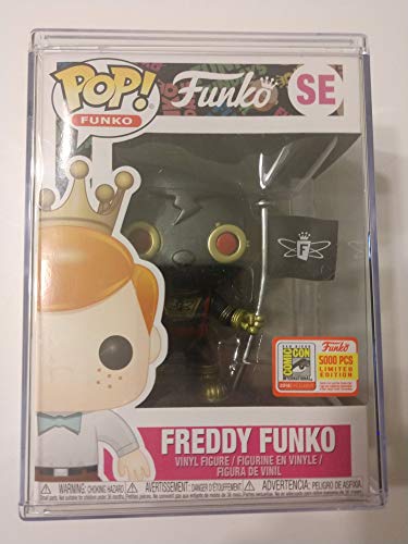 Funko POP! Freddy Black & Gold Space Robot SDCC Fundays 2018 LE 5000