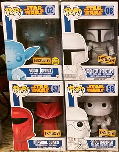Funko Walgreens Exclusive Star Wars Bobble-Head Complete Set