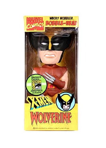 Wolverine (X-Men) SDCC Exclusive 'Brown Costume' Variant Wacky Wobbler