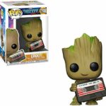 Funko Marvel Collector Corps Exclusive Guardians Of The Galaxy Vol.2-Groot with Mix Tape Funko Marvel Collector Corps Exclusive Guardians Of The Galaxy Vol.2-Groot with Mix Tape