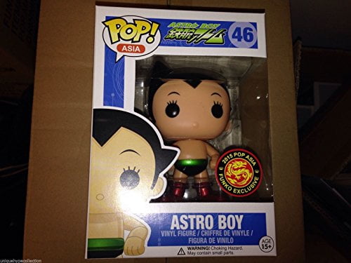 FUNKO POP 2015 ASIA MINDSTYLE EXCLUSIVE METALLIC ASTRO BOY VINYL OSAMU TEZUKA FIGURE