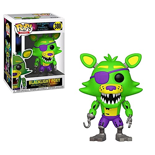 Funko Pop! Five Nights at Freddy's Blacklight Foxy Exclusive Vinyl Figure