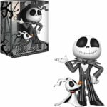 Funko 33551 Super Deluxe: Nightmare Before Christmas - Jack Skellington with Zero Collectible Figure, Standard, Multicolor