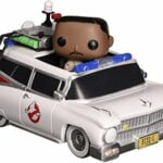 Funko POP! Movies: Ghostbusters - Winston Zeddmore and Ecto 1 Action Figure,Multi-colored