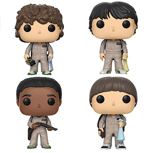 Funko Pop! TV: Stranger Things in Ghostbusters Costumes (Set of 4)