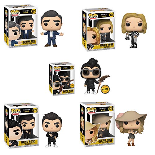 Funko Pop! Complete Set of 5: Schitt's Creek (Chase Included)