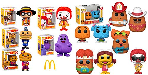 McDonald's Series 1 & 2 Complete Set (13) Pop Ad Icons