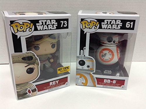 Funko POP! Star Wars BB-8 / Rey HT Exclusive Bundle