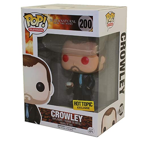 Funko Supernatural POP! Television Crowley Exclusive Vinyl Figure #200 [Red Eyes]