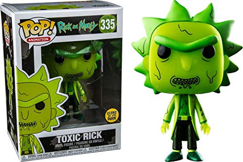 Funko Pop Animation Rick and Morty Glow in the Dark Toxic Rick Vinyl Figure 335