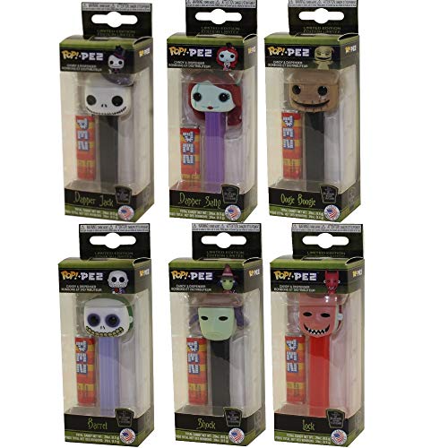 Funko Disney Nightmare Before Christmas Pop Pez Figures - Set of 6