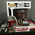 Funko POP Star Wars: Boba Fett Action Figure Exclusive Smuggler's Bounty Funko POP Star Wars: Boba Fett Action Figure Exclusive Smuggler's Bounty