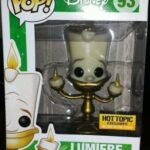 Funko Pop! Disney #93 Lumiere (Hot Topic Exclusive Glow in The Dark) Beauty And The Beast by Funko