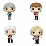 Funko TV: POP! Golden Girls Collectors Set 2 - Sophia in Bowling Uniform, Blanche in Bowling Uniform, Dorothy in Bowling Uniform, Rose in Bowling Uniform Funko TV: POP! Golden Girls Collectors Set 2 - Sophia in Bowling Uniform, Blanche in Bowling Uniform, Dorothy in Bowling Uniform, Rose in Bowling Uniform