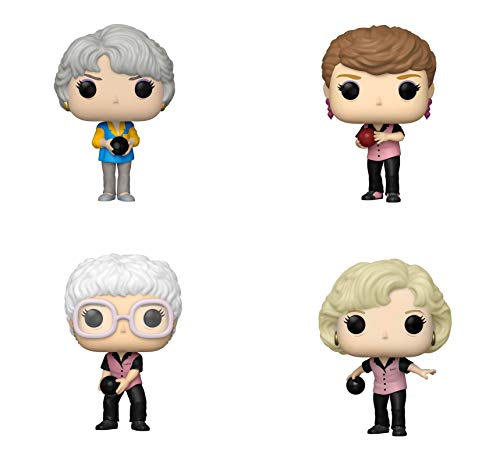 Funko TV: POP! Golden Girls Collectors Set 2 - Sophia in Bowling Uniform, Blanche in Bowling Uniform, Dorothy in Bowling Uniform, Rose in Bowling Uniform