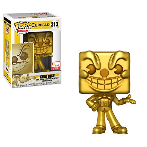 Funko POP! Games: Cuphead #313 - King Dice (2018 E3 Limited Edition)
