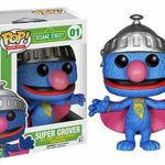 Funko Pop: TV: Sesame Street - Super Grover Vinyl Figure Protective CASE Funko Pop: TV: Sesame Street - Super Grover Vinyl Figure Protective CASE