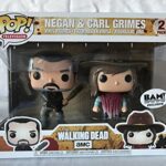 The Walking Dead Pop! Vinyl 2 Pack - Negan and Carl Grimes Funko The Walking Dead Pop! Vinyl 2 Pack - Negan and Carl Grimes Funko