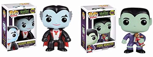 Grandpa & Eddie Munster Original 2pc Pop Figure Bundle